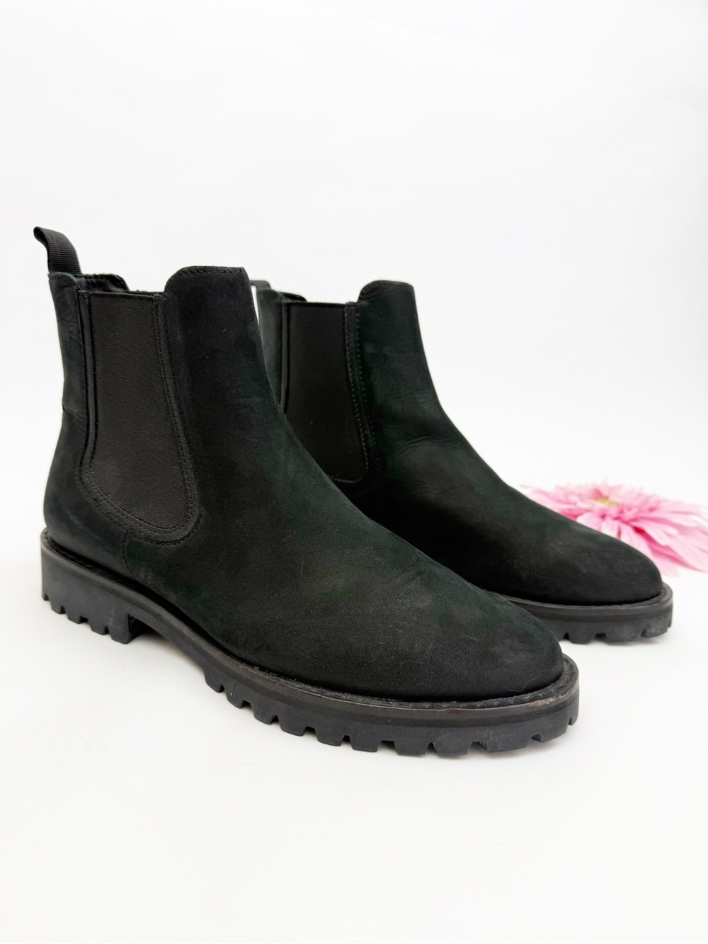 Thursday Boot Company Legend Chelsea Ankle Boots Booties Leather Black Matte